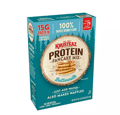 Krusteaz Buttermilk Protein Pancake Mix (57 oz.)