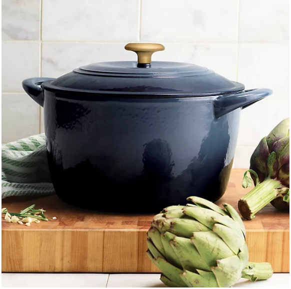 Tramontina Enameled Cast Iron 7-Quart Covered Round Dutch Oven (Assorted Colors)