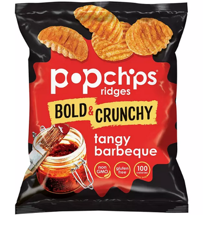 Popchips Bold & Crunchy Ridges Variety Box (30 ct.)