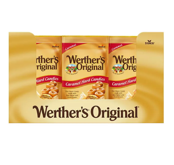 Werther's Original Individually Wrapped Hard Caramel Candy (39.75 oz.)