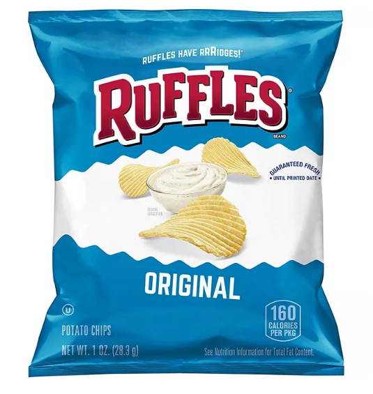 Ruffles Original Potato Chips (1 oz., 50 pk.)