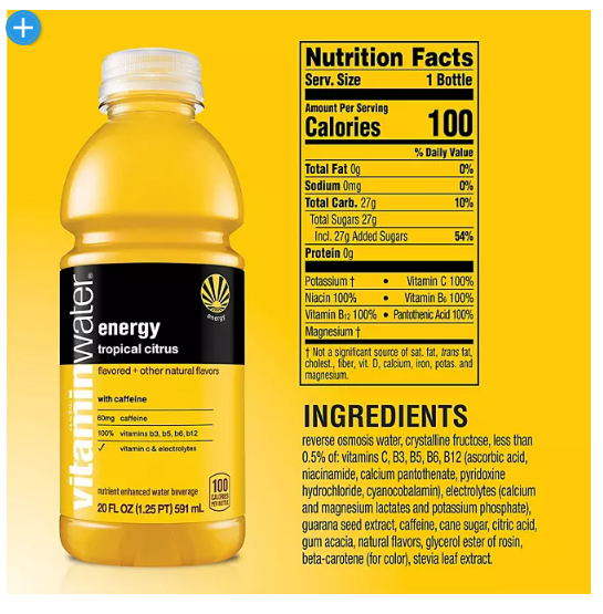 Glaceau Vitaminwater Variety Pack (20 fl. oz., 20 pk.)