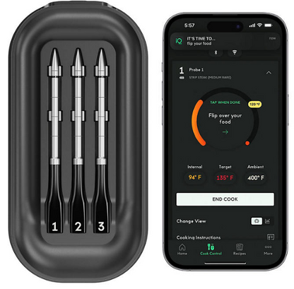 Chef iQ Smart Thermometer 3 Probe + Hub