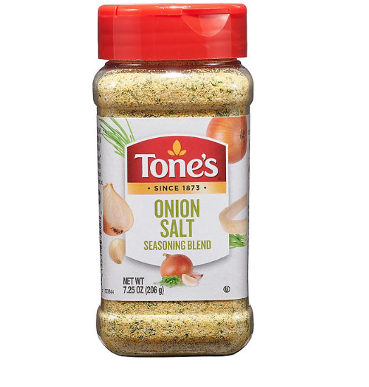 Tone's Onion Salt Seasoning (7.25 oz.)(2 PK)