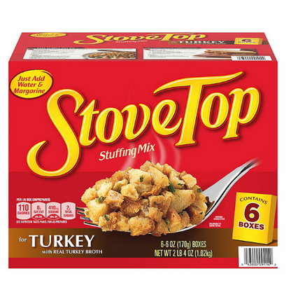 Kraft Stove Top Turkey Stuffing Mix (6 oz., 6 pk.)