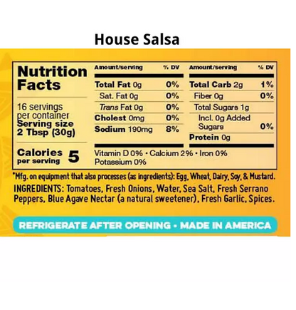 My Brother's Salsa, House Medium (6 pk.)