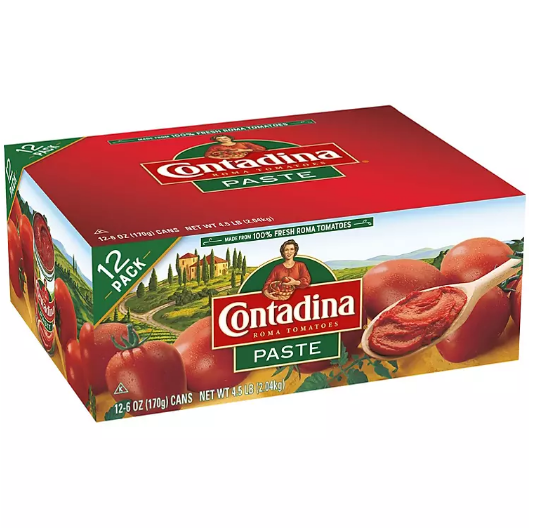 Contadina® Tomato Paste ( 6 oz. cans, 12 ct.)