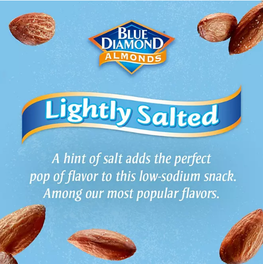 Blue Diamond Lightly Salted Whole Almonds (40 oz.)