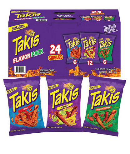 Takis Flavor Pack (2 oz., 24 pk.)