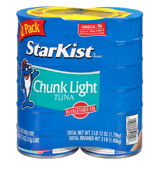 StarKist Chunk Light Tuna in Oil (5 oz., 12 pk.)