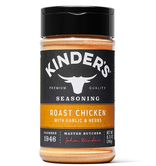 Kinder's Roast Chicken with Garlic and Herbs Seasoning (8.75 oz.)(2 PK)