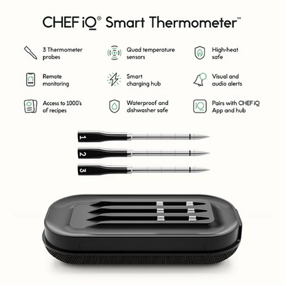 Chef iQ Smart Thermometer 3 Probe + Hub