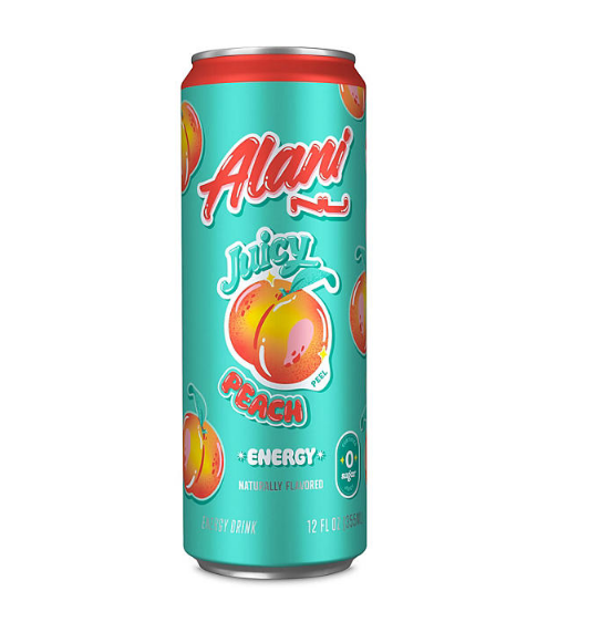 Alani Nu Energy Drink Juicy Peach (12 fl. oz, 12 pk.)