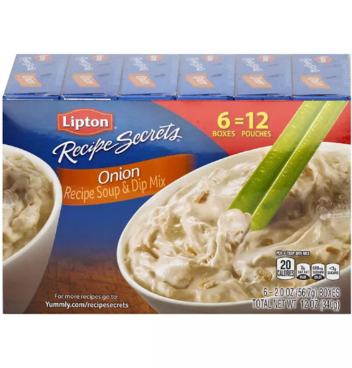 Lipton Onion Recipe Soup and Dip Mix (2 oz., 12 pk.)