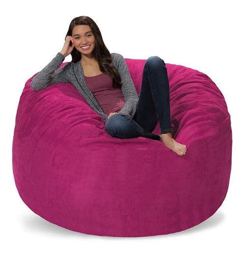 Comfy Sacks 5' Memory Foam Bean Bag Chair, Assorted Colors