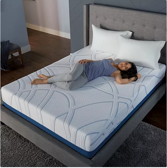 Serta SleepToGo 12" Gel Memory Foam Luxury Mattress