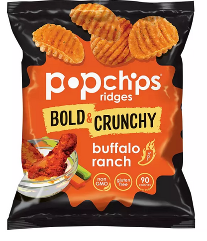 Popchips Bold & Crunchy Ridges Variety Box (30 ct.)