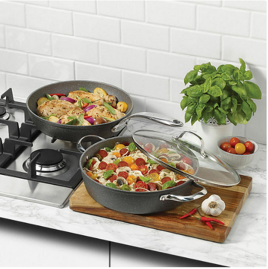 The Rock by Starfrit 3-Piece Cookware Set