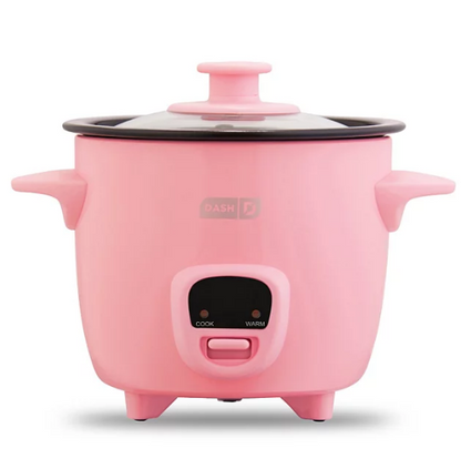 Dash Mini 2-Cup Rice Cooker with Keep Warm Function (Assorted Colors)