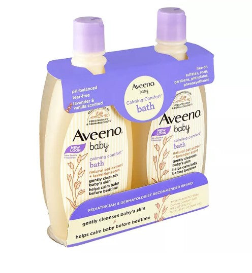 Aveeno Baby Calming Comfort Bath Wash (18 fl. oz., 2 pk.)