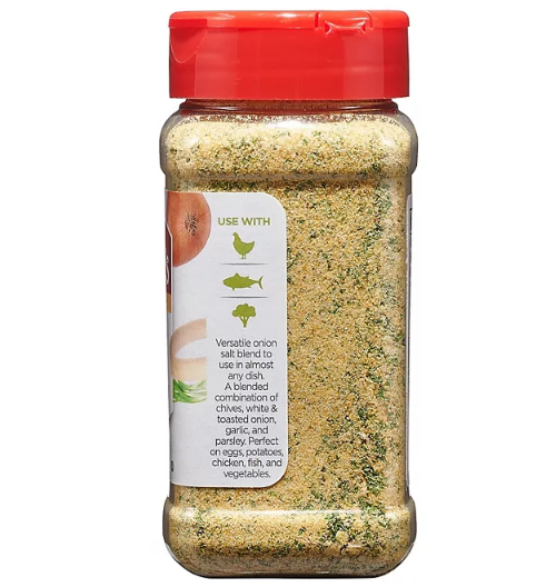 Tone's Onion Salt Seasoning (7.25 oz.)(2 PK)