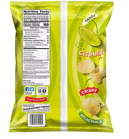 Lay's Potato Chips Limon (15 oz.)(2 PK)