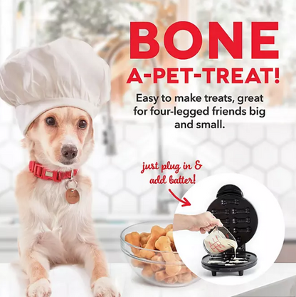 Dash Dog Treat Maker, Homemade Dog Snacks with Vet Approved Recipes