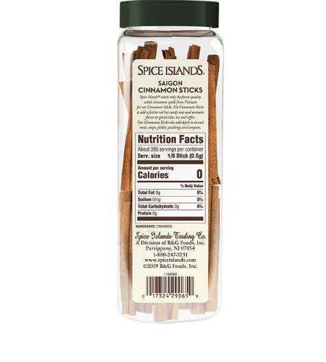 Spice Islands Saigon Cinnamon Sticks (7 oz.)