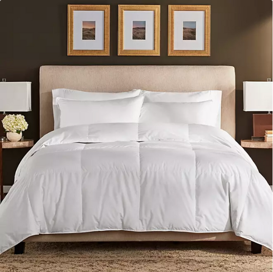 Member's Mark 400-Thread-Count Down Comforter, White (Assorted Sizes)