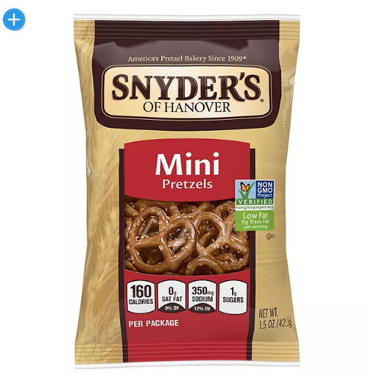 Snyder's Mini Pretzels (1.5 oz., 60 ct.)