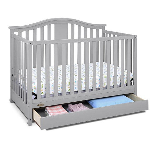 Graco Solano 4-in-1 Convertible Crib with Drawer (Choose Your Color)