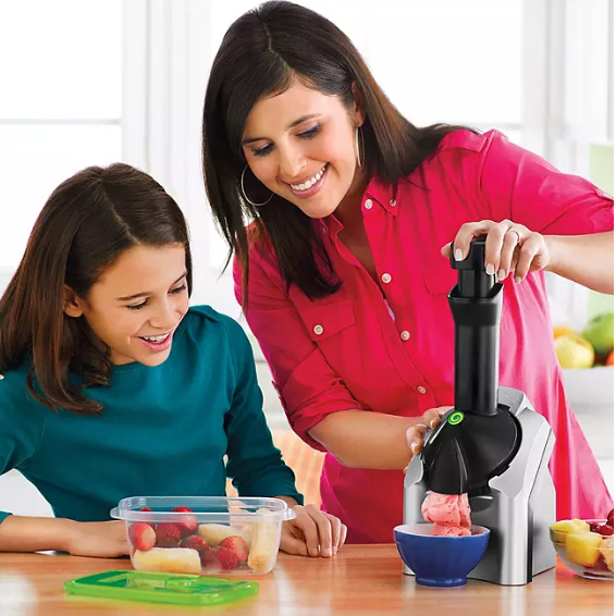 Yonanas Classic Vegan Non-Dairy Frozen Fruit Soft Serve Dessert Maker