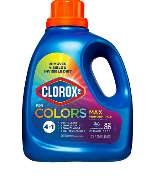 Clorox 2 for Colors - Max Performance Stain Remover and Color Brightener (112.75 fl. oz.)