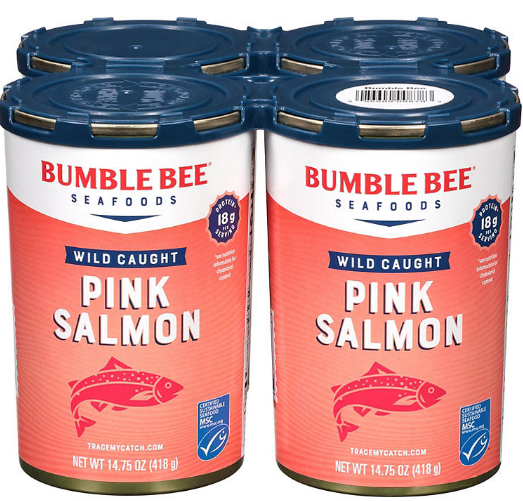 Bumble Bee Pink Salmon (14.75 oz., 4 pk.)