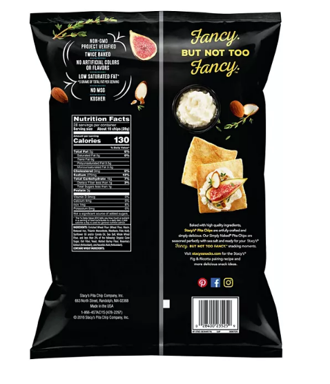 Stacy's Pita Chips Simply Naked (28 oz.)