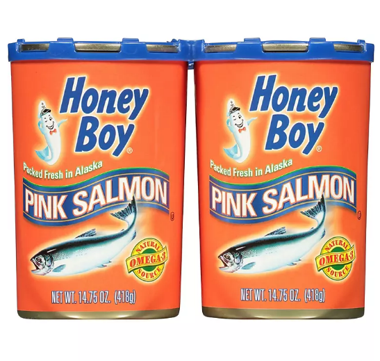 Honey Boy Pink Salmon (14.75 oz., 4 pk.)