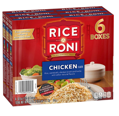 Rice-A-Roni Rice & Vermicelli Mix, Chicken (6.09 oz., 6 pk.)