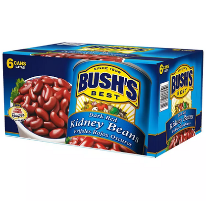 Bush's Dark Red Kidney Beans (16 oz., 6 pk.)