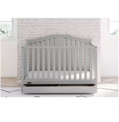 Graco Solano 4-in-1 Convertible Crib with Drawer (Choose Your Color)