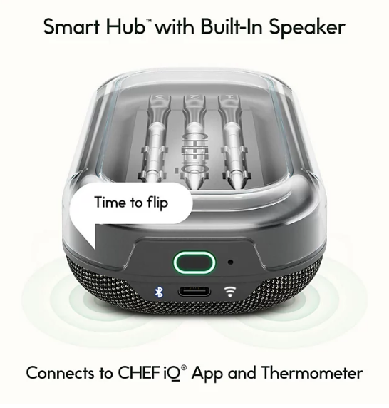 Chef iQ Smart Thermometer 3 Probe + Hub