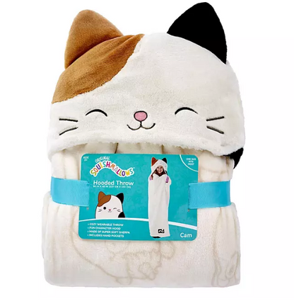 Squishmallows Hooded Throw (Assorted Designs)