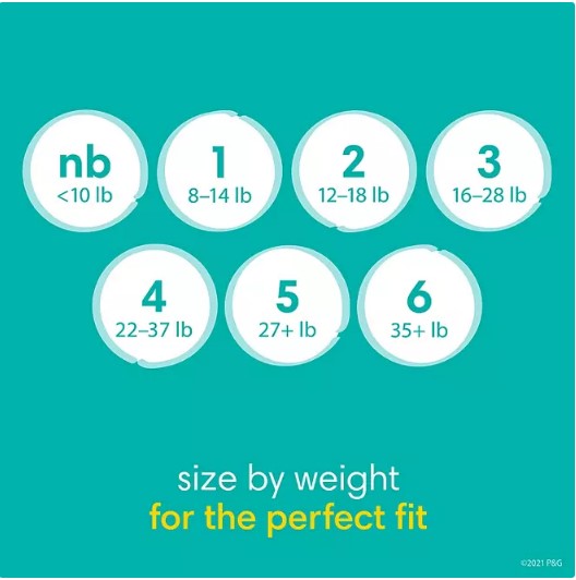 Pampers Baby Dry One-Month Supply Diapers (Sizes: 1-6)