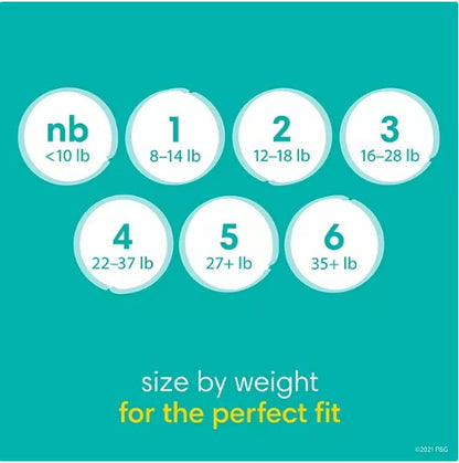 Pampers Baby Dry One-Month Supply Diapers (Sizes: 1-6)