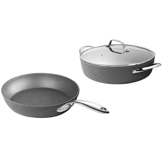 The Rock by Starfrit 3-Piece Cookware Set