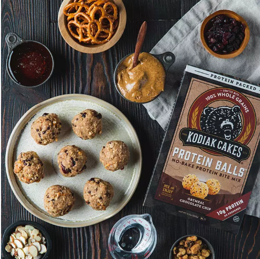 Kodiak Cakes Protein Balls, Oatmeal Chocolate Chip (12.7 oz., 3 pk.)