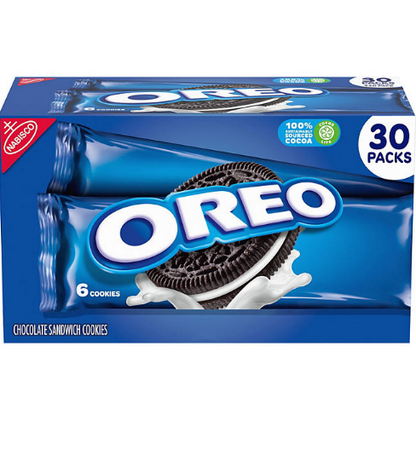 OREO Chocolate Sandwich Cookies (4 lbs. 8. oz., 30 pk.)