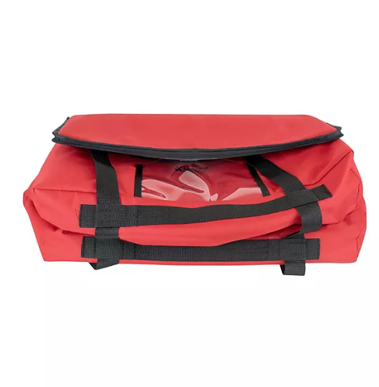 Sterno Red Delivery Leak-Proof Insulated Food Carrier Bag