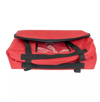 Sterno Red Delivery Leak-Proof Insulated Food Carrier Bag