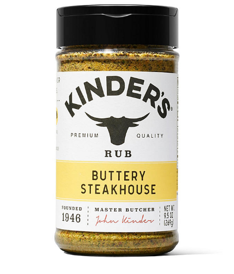 Kinder's Buttery Steakhouse Rub and Seasoning (9.5 oz.)(2 PK)