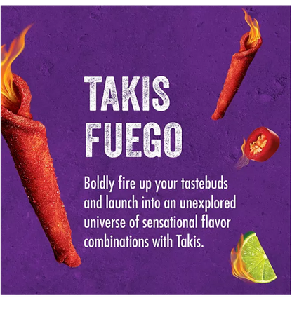 Takis Fuego Rolled Tortilla Chips (1 oz., 46 pk.)